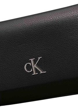 Bolso Calvin Klein Jeans Pouch negro para mujer