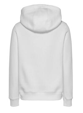 Sudadera Tommy Jeans Ess Logo blanco para mujer