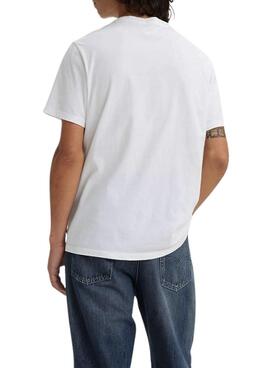 Camiseta Levis Graphic blanco para hombre