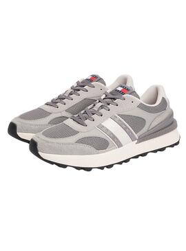 Zapatillas Tommy Jeans Technical gris para hombre