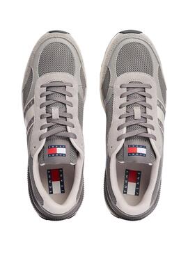 Zapatillas Tommy Jeans Technical gris para hombre