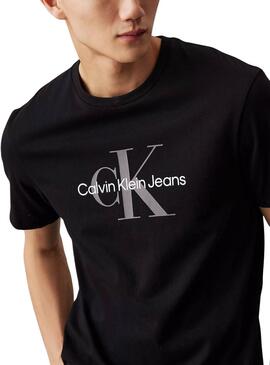 Camiseta Calvin Klein Hero negro para hombre