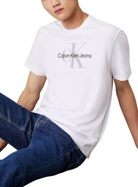 Camiseta Calvin Klein Hero blanco para hombre