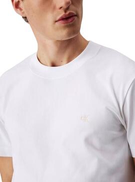 Camiseta Calvin Klein Heavy blanco para hombre