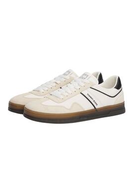 Zapatillas Tommy Jeans Greenwich blanco y negro para hombre