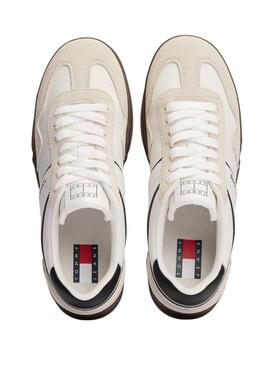 Zapatillas Tommy Jeans Greenwich blanco y negro para hombre