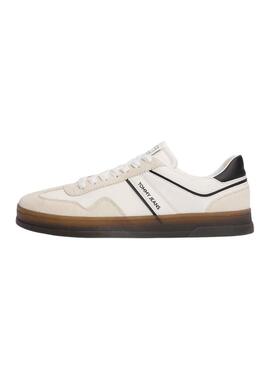 Zapatillas Tommy Jeans Greenwich blanco y negro para hombre