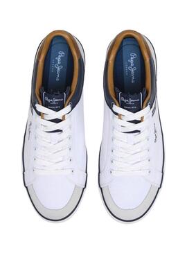 Zapatillas Pepe Jeans Kenton blanco para hombre