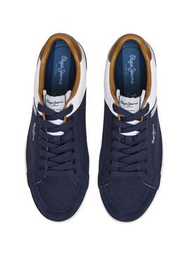 Zapatillas Pepe Jeans Kenton azul marino para hombre