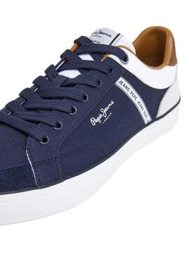 Zapatillas Pepe Jeans Kenton azul marino para hombre