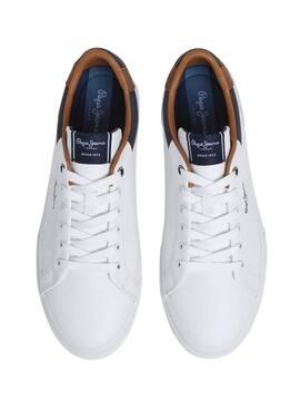 Zapatillas Pepe Jeans Kenton Court blanco para hombre