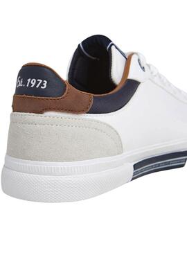 Zapatillas Pepe Jeans Kenton Court blanco para hombre