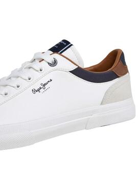 Zapatillas Pepe Jeans Kenton Court blanco para hombre