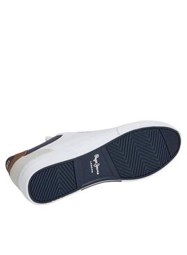 Zapatillas Pepe Jeans Kenton Court blanco para hombre