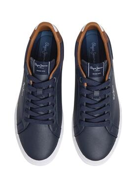 Zapatillas Pepe Jeans Kenton Court azul para hombre