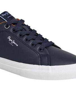 Zapatillas Pepe Jeans Kenton Court azul para hombre