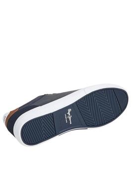 Zapatillas Pepe Jeans Kenton Court azul para hombre