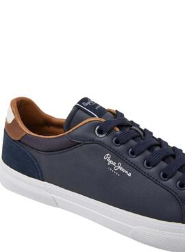 Zapatillas Pepe Jeans Kenton Court azul para hombre