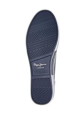 Zapatillas Pepe Jeans Kenton Court azul para hombre