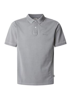 Polo Pepe Jeans New Oliver gris para hombre