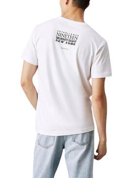 Camiseta Calvin Klein Type blanco para hombre