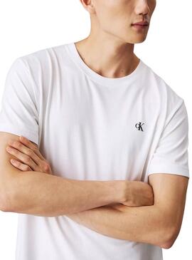 Camiseta Calvin Klein Type blanco para hombre