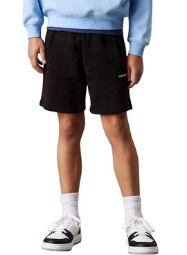 Bermudas Calvin Klein New Inst Logo negro