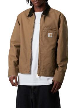 Cazadora Carhartt Detroit camel para hombre