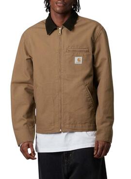 Cazadora Carhartt Detroit camel para hombre