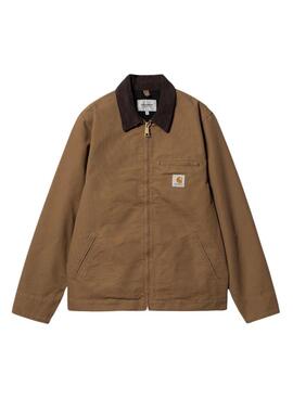 Cazadora Carhartt Detroit camel para hombre