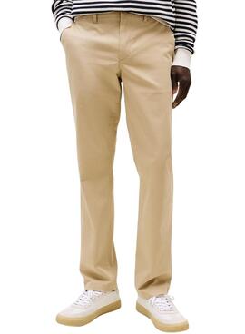 Pantalón Tommy Hilfiger Denton beige para hombre