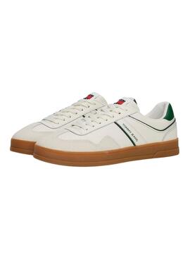 Zapatillas Tommy Jeans The Greenwich Leather blanco para hombre