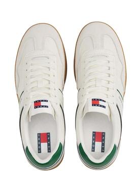 Zapatillas Tommy Jeans The Greenwich Leather blanco para hombre