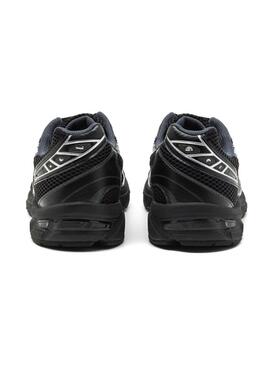 Zapatillas Asics GEL-1130 negro y plata para hombre