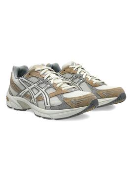 Zapatillas Asics GEL-1130 blanco y beige para hombre y mujer