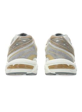 Zapatillas Asics GEL-1130 blanco y beige para hombre y mujer