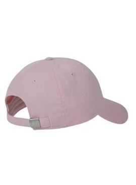 Gorra New Balance Basic Logo rosa para mujer