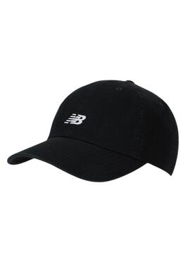 Gorra New Balance Basic Logo negro para mujer y hombre