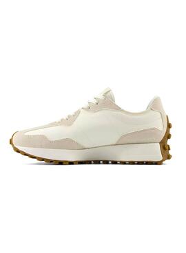 Zapatillas New Balance W327 beige para mujer