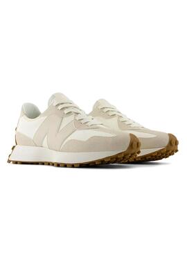 Zapatillas New Balance W327 beige para mujer