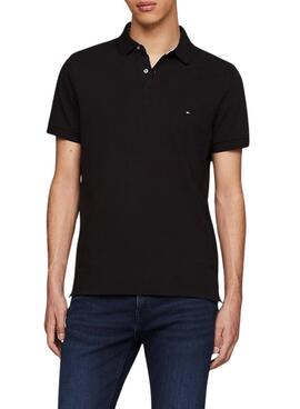 Polo Tommy Hilfiger 1985 negro para hombre