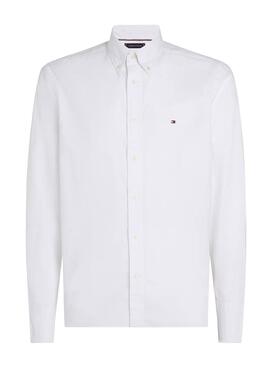 Camisa Tommy Hilfiger Core Flex blanco para hombre