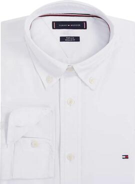 Camisa Tommy Hilfiger Core Flex blanco para hombre