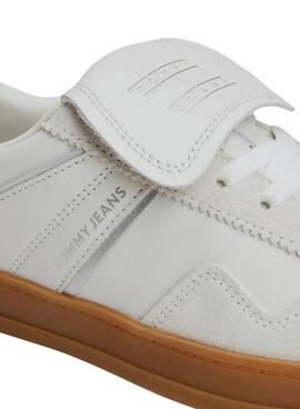 Zapatillas Tommy Jeans The Greenwich Flag blanco para mujer