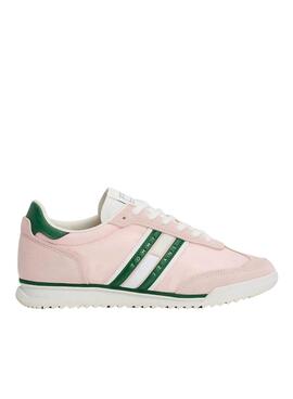 Zapatillas Tommy Jeans Retro Runner rosa para mujer