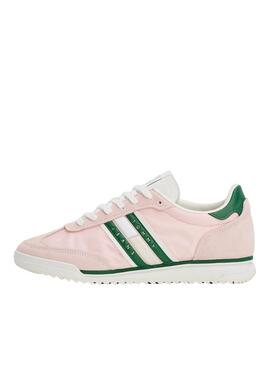 Zapatillas Tommy Jeans Retro Runner rosa para mujer