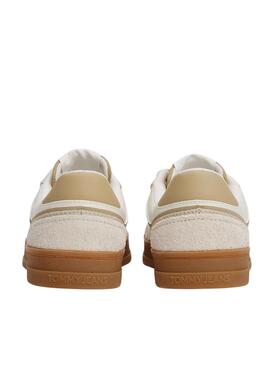 Zapatillas Tommy Jeans The Greenwich Mix beige para mujer