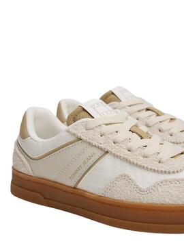 Zapatillas Tommy Jeans The Greenwich Mix beige para mujer