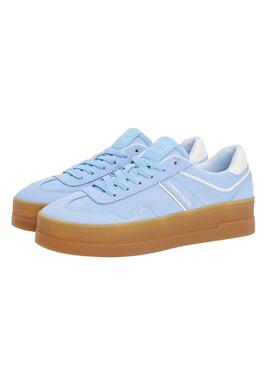 Zapatillas Tommy Jeans Greenwich Platform azul para mujer