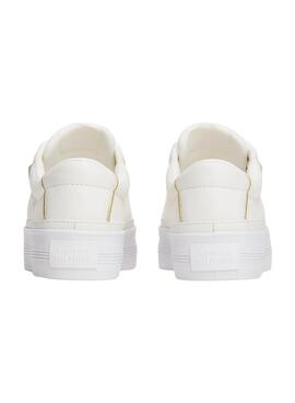 Zapatillas Tommy Hilfiger Vulc Textile blanco para mujer